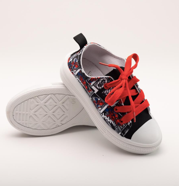 Zapatilla Spiderman lona - Numero 28