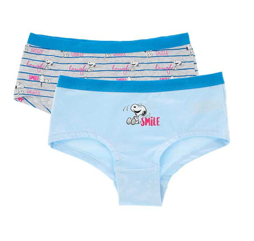 Bipack Pantaleta Snoopy - Talla 14