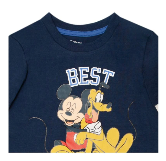 Polera Mickey y Pluto - Talla 1, 2, 3 y 3X