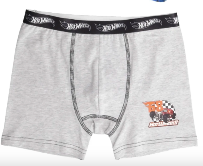Boxer Hot Wheels - Tallas 4 y 8