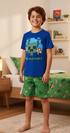 Pijama Minecraft - Talla 6
