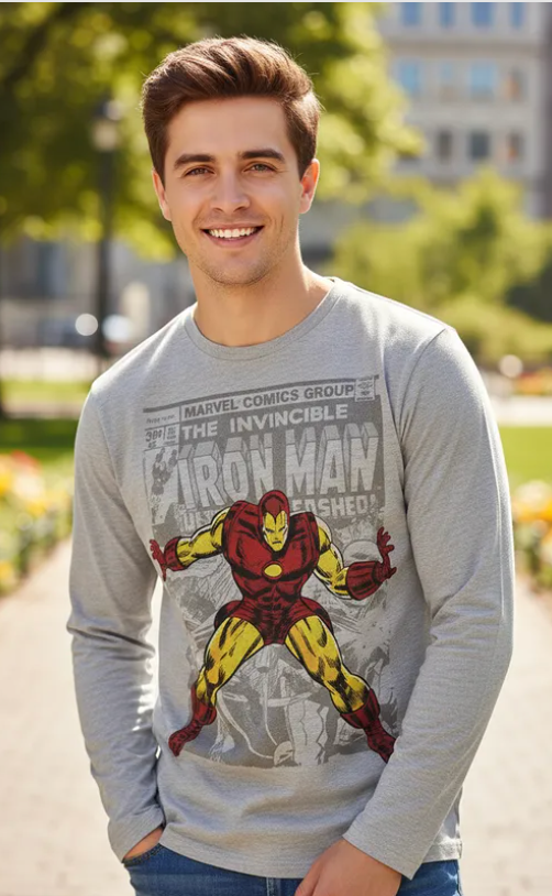 Polera Iron Man - Talla 14