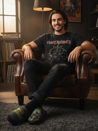 Pantufla Iron Maiden - Numeros 41/42