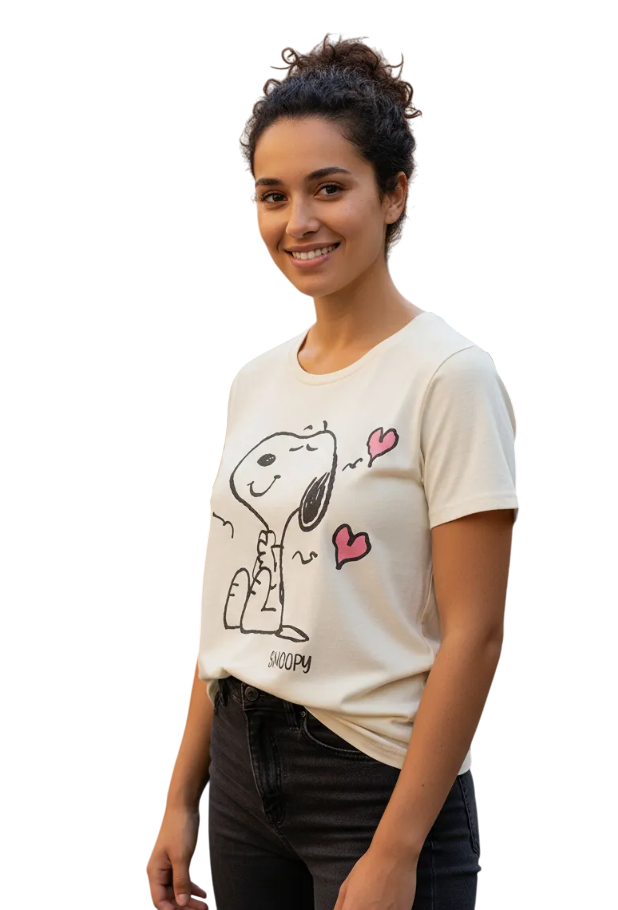 Polera Snoopy - Talla S