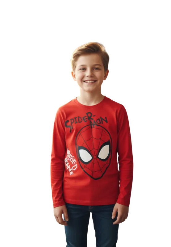 Polera Spiderman - Talla 8