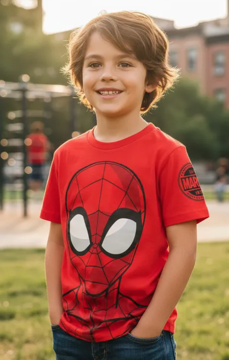 Polera Spiderman - Talla 6