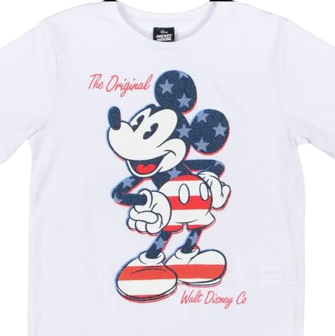 Polera Mickey Mouse - Talla 4 y 6