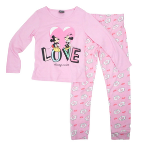 Pijama Minnie y Mickey - Talla 6