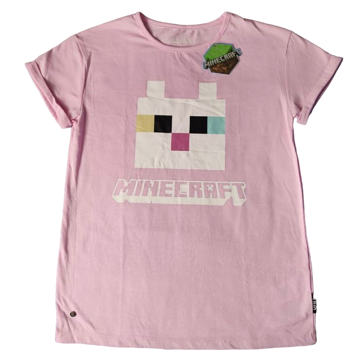 Polera Minecraft - Talla 12