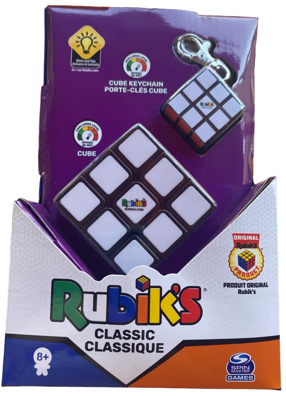 Cubo Rubik's + mini cubo de llavero