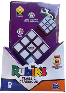 Cubo Rubik's + mini cubo de llavero