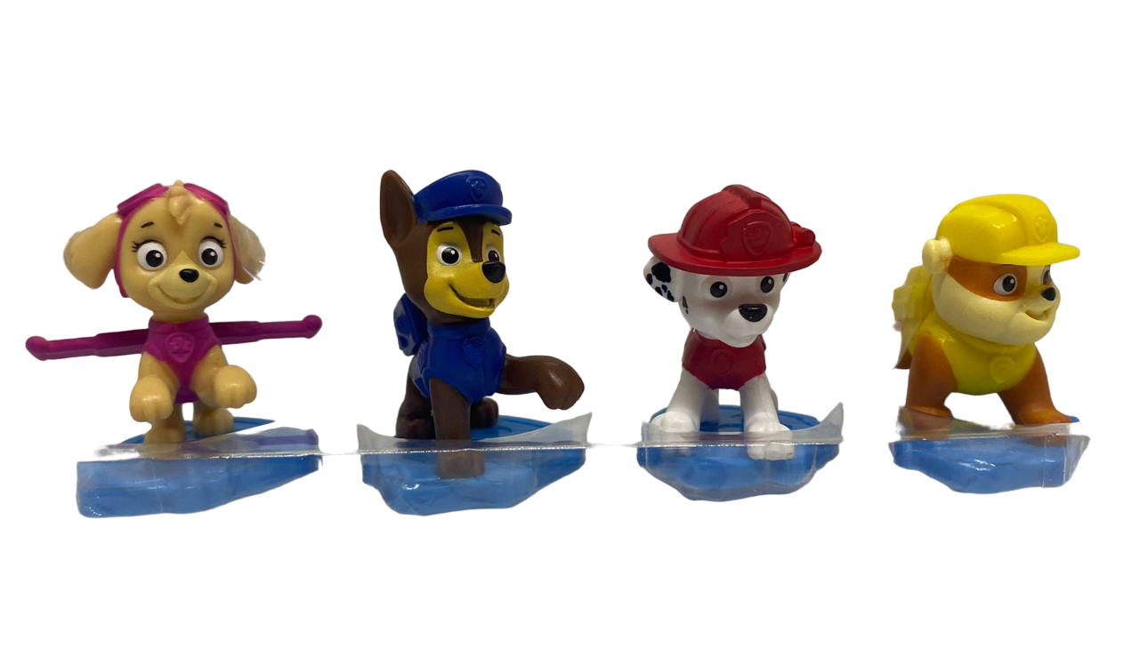 Set de 4 personajes Paw Patrol