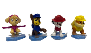 Set de 4 personajes Paw Patrol