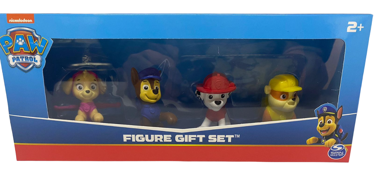 Set de 4 personajes Paw Patrol