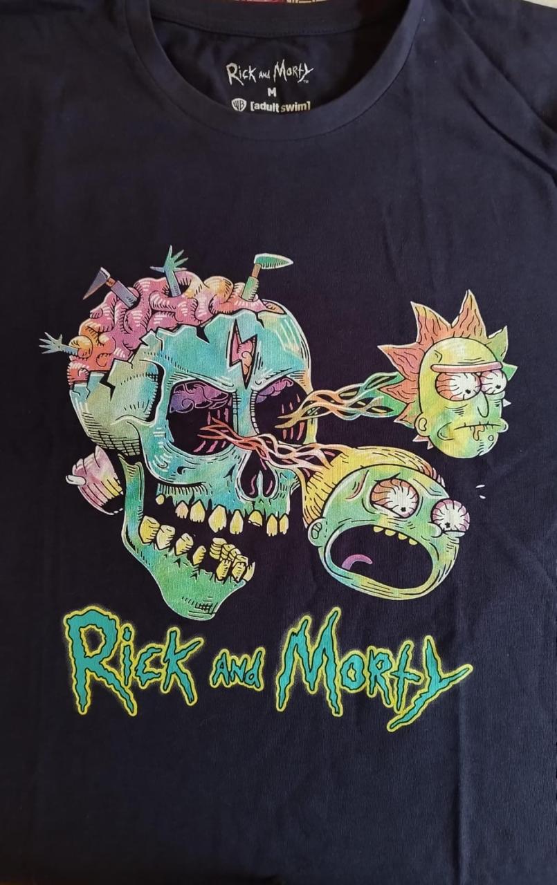 Polera Rick And Morty. -Talla M