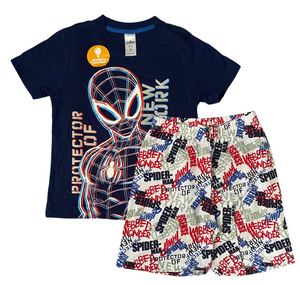 Pijama Spiderman - Tallas 4 y 8 Brilla en la oscuridad