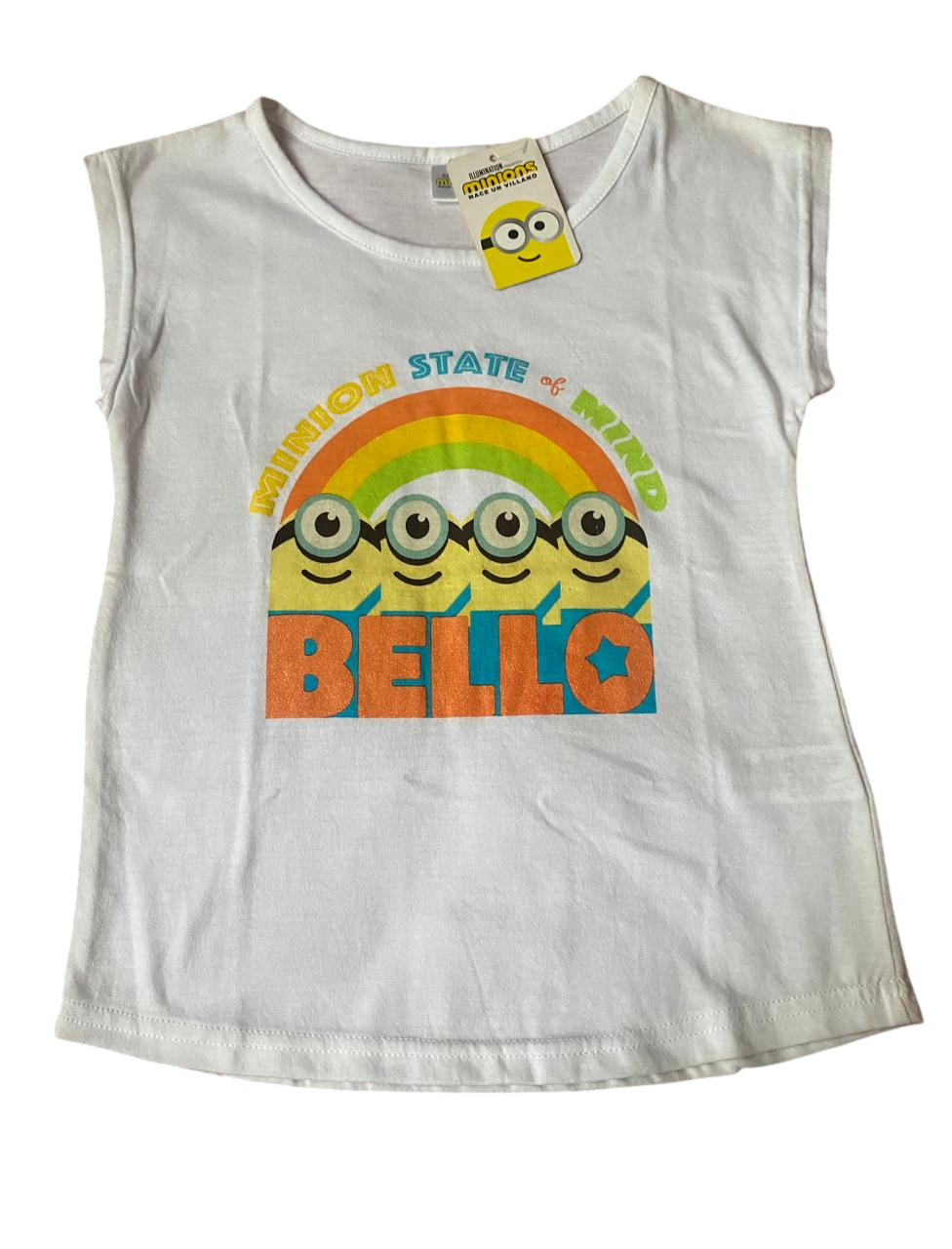 Polera Minions - Talla 6