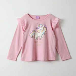 Polera Unicornio - Tallas 4, 6, 8 y 10