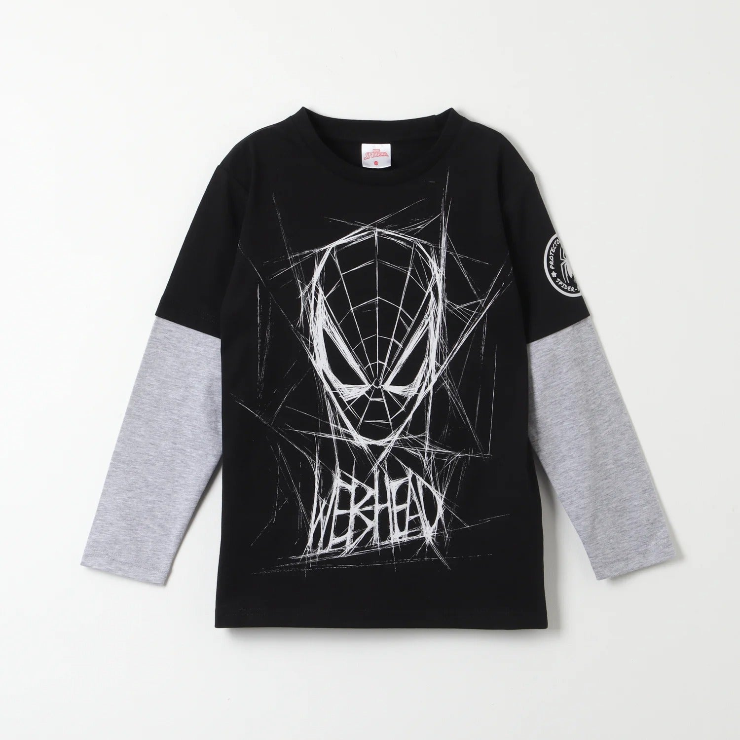 Polera Spiderman - Tallas 4, 6, 8 y 10