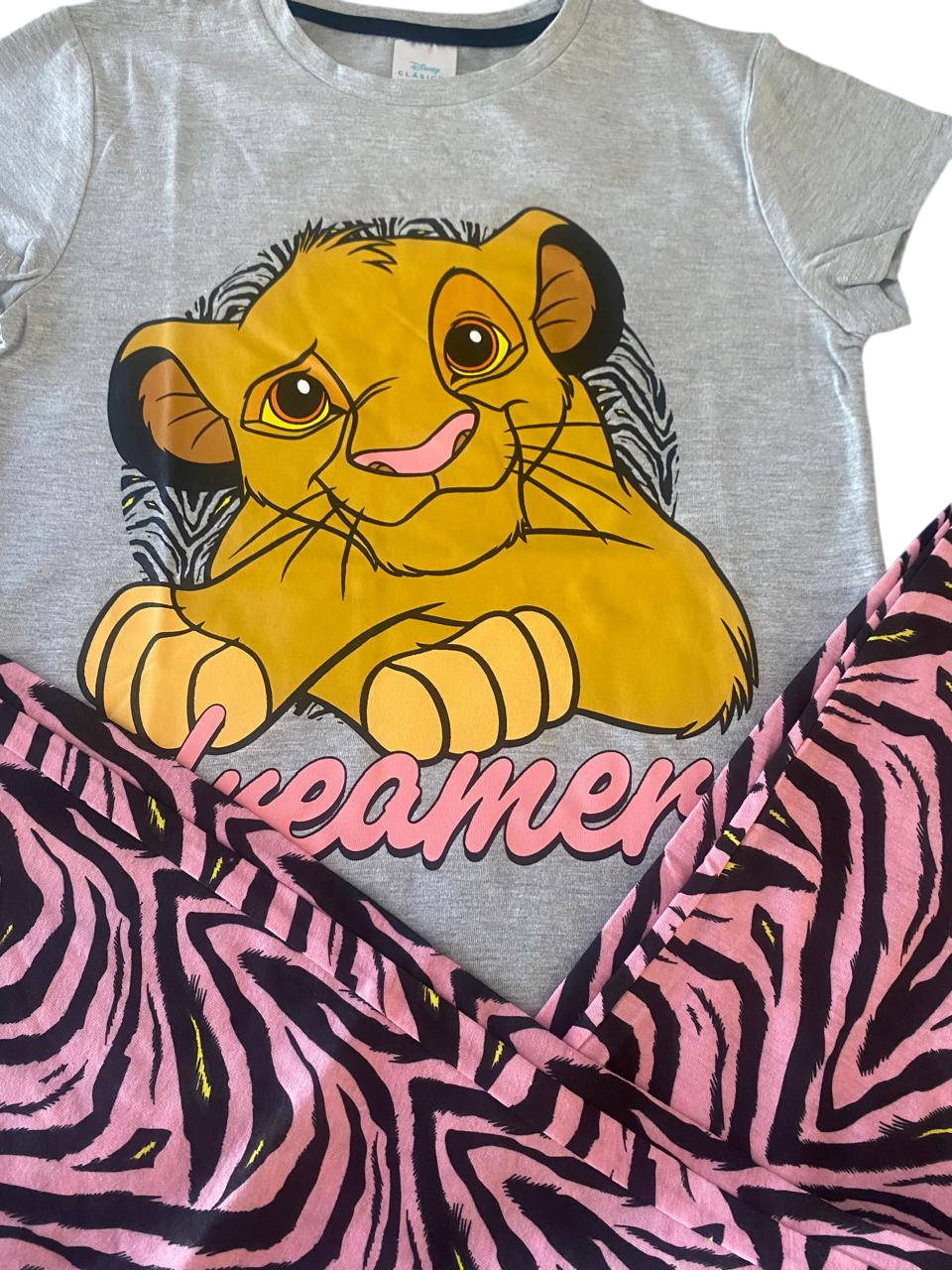 Pijama Simba Rey León - Talla 12