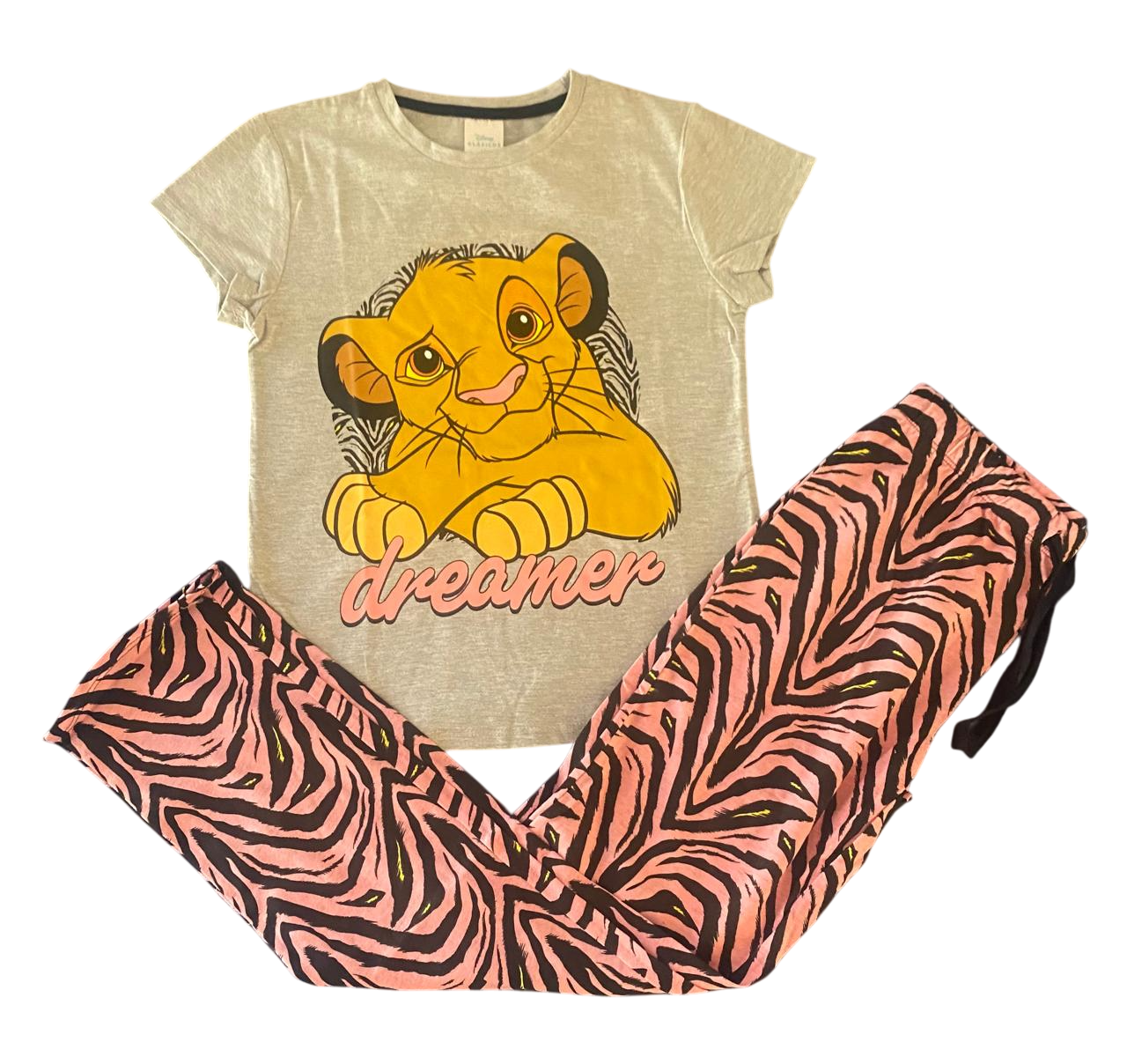 Pijama Simba Rey León - Talla 12