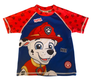 Polera de baño Paw Patrol Marshall Talla 2