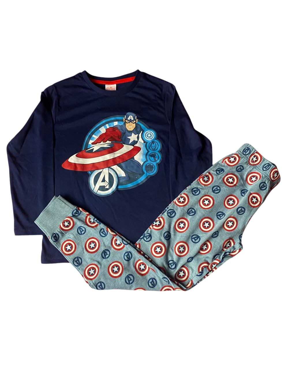 Pijama Capitan América - Talla 8