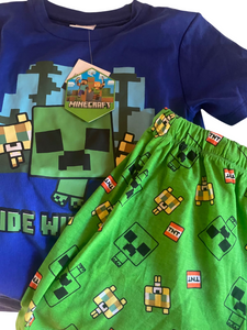 Pijama Minecraft - Talla 6
