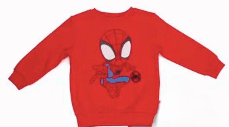 Poleron Spiderman - Talla 3