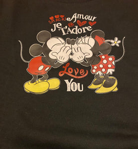 Poleron Mickey y Minnie - Talla 8