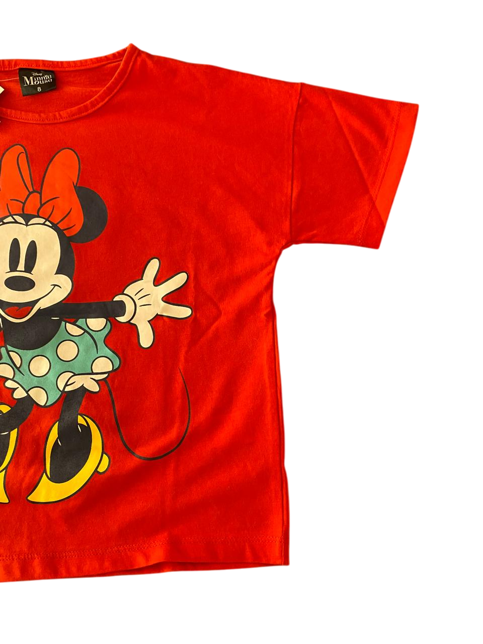 Polera Minnie Mouse - Tallas 4, 8 y 10