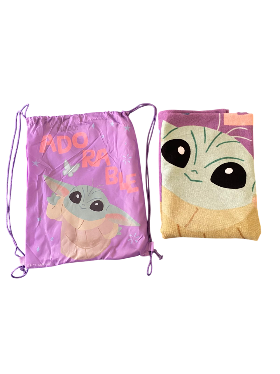 Toalla Grogu + Morral