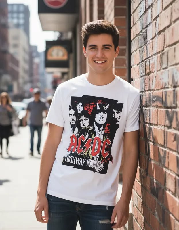 Polera AC/DC - Talla M