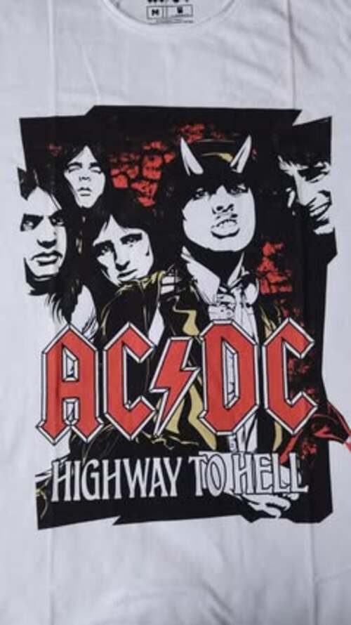 Polera AC/DC - Talla M