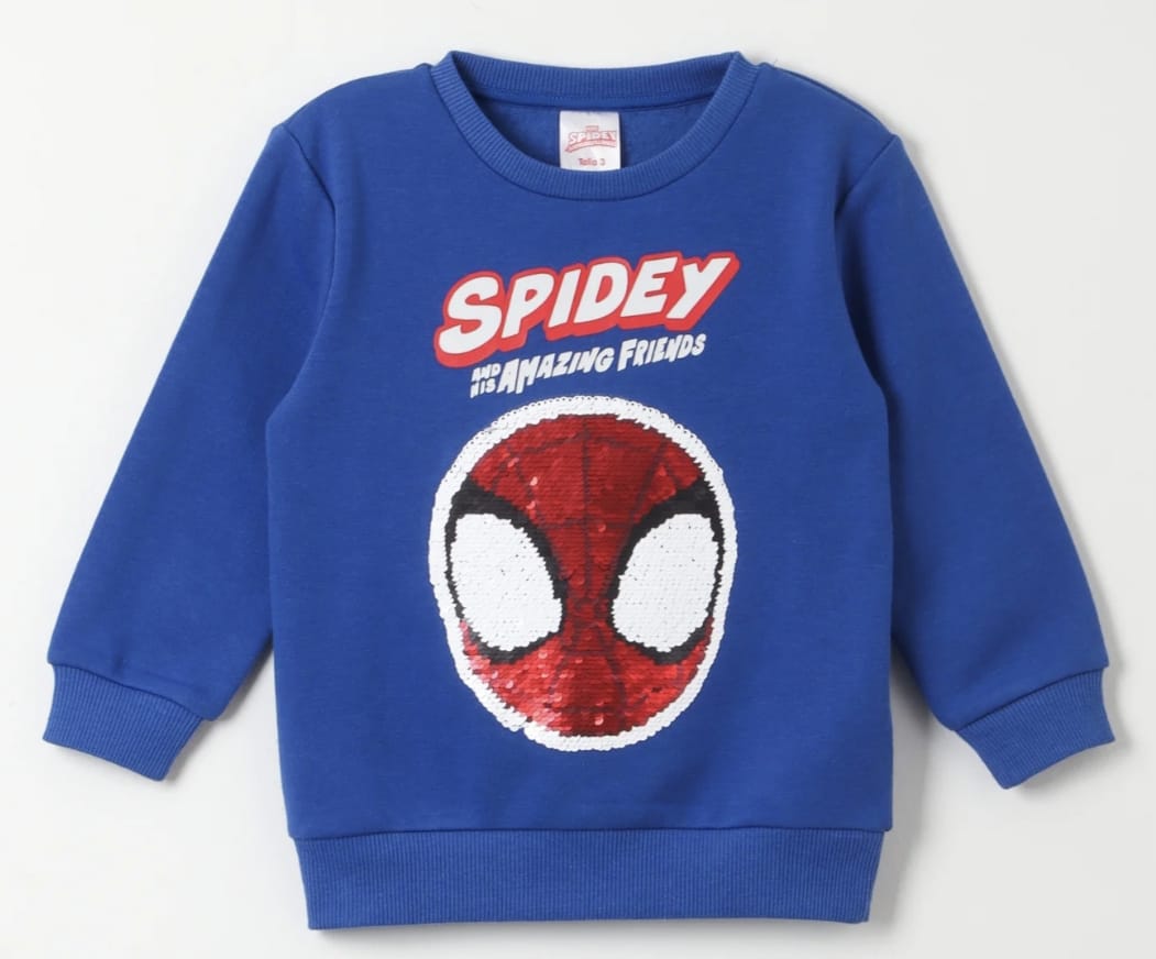 Poleron Spiderman - Talla 3