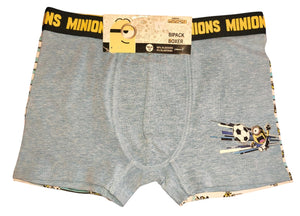 Boxer 2 unidades Minions - Talla 12
