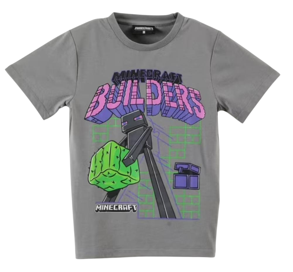 Polera Minecraft - Talla 8