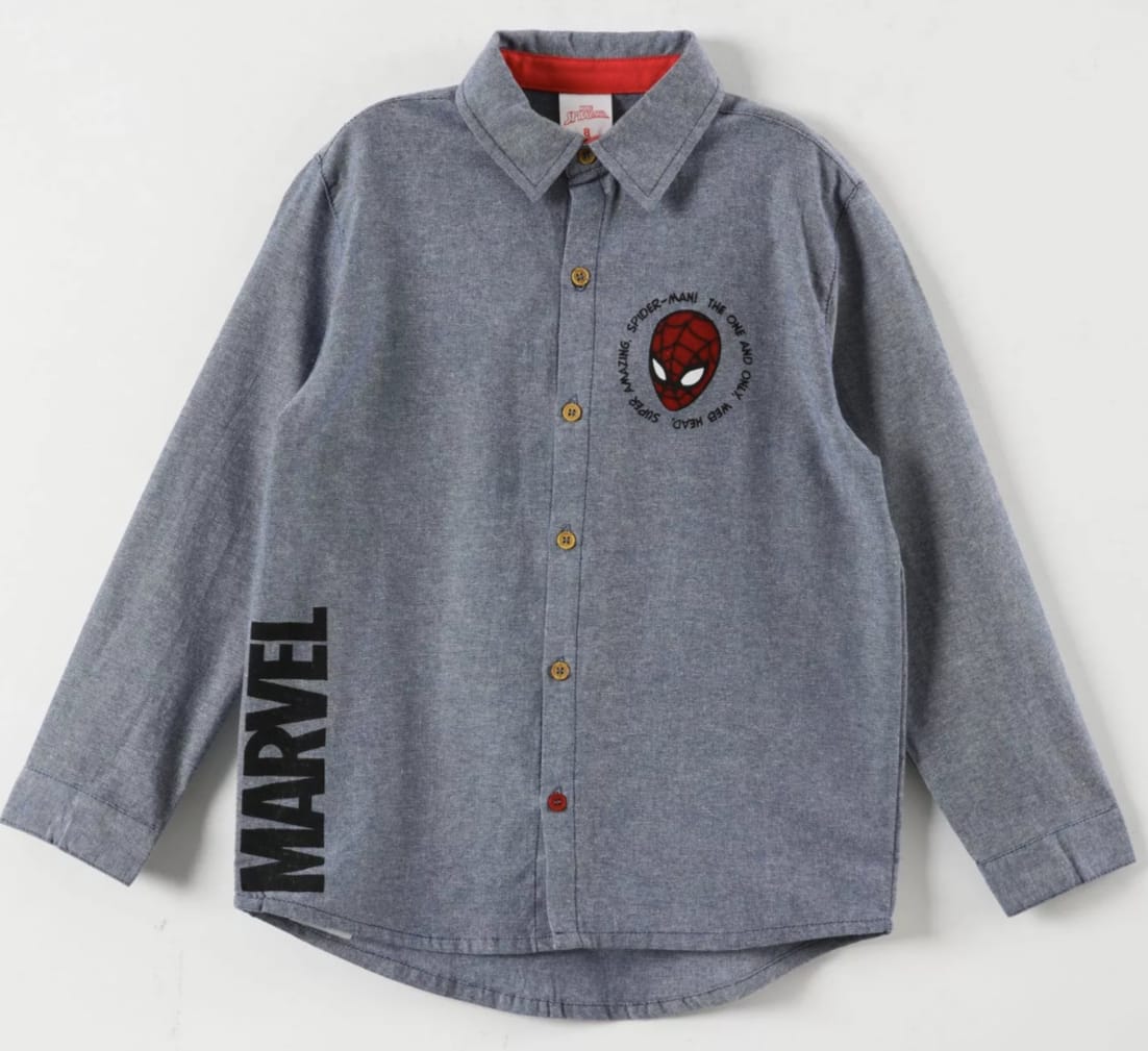 Camisa Spiderman - Talla 8