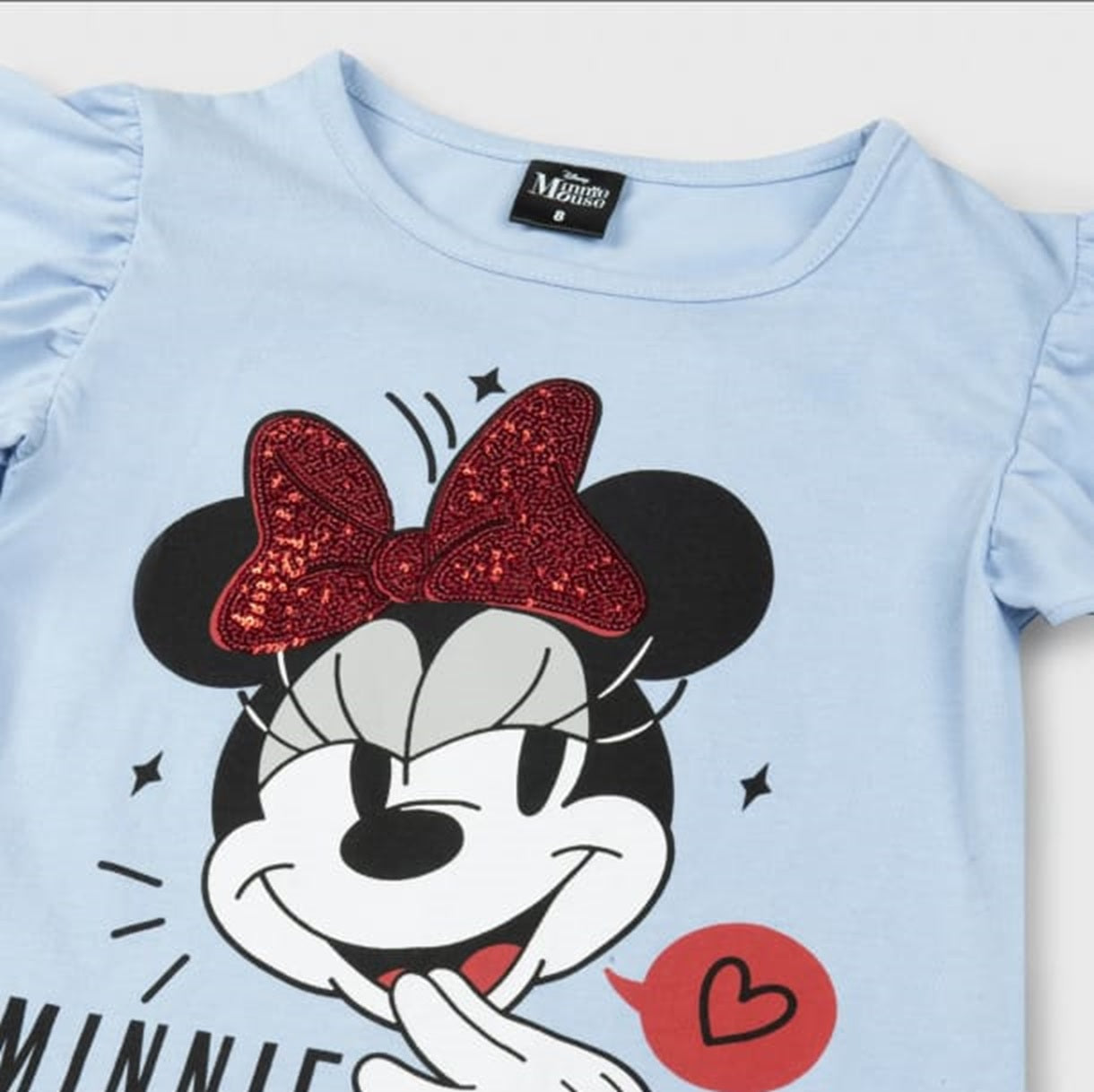 Polera Minnie Mouse - Talla 8