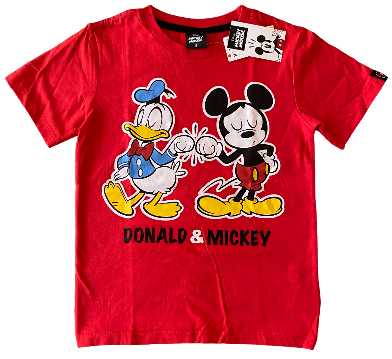 Polera Mickey y Donald - Talla 8