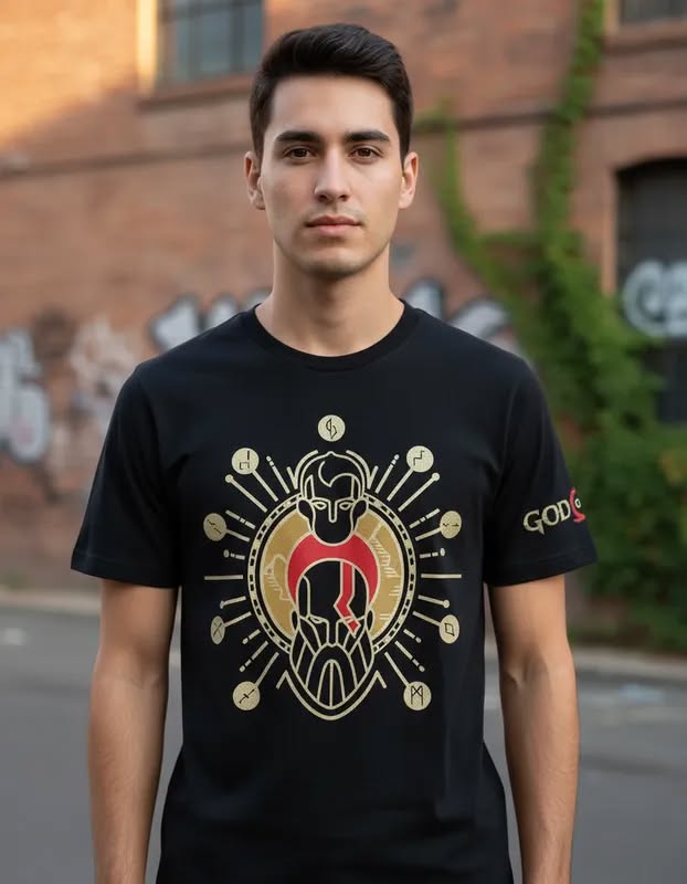 Polera Playstation God of War - Talla 16