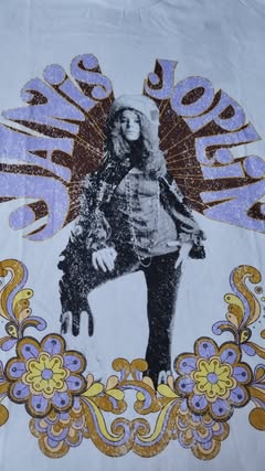 Polera Janis Joplin - Talla S