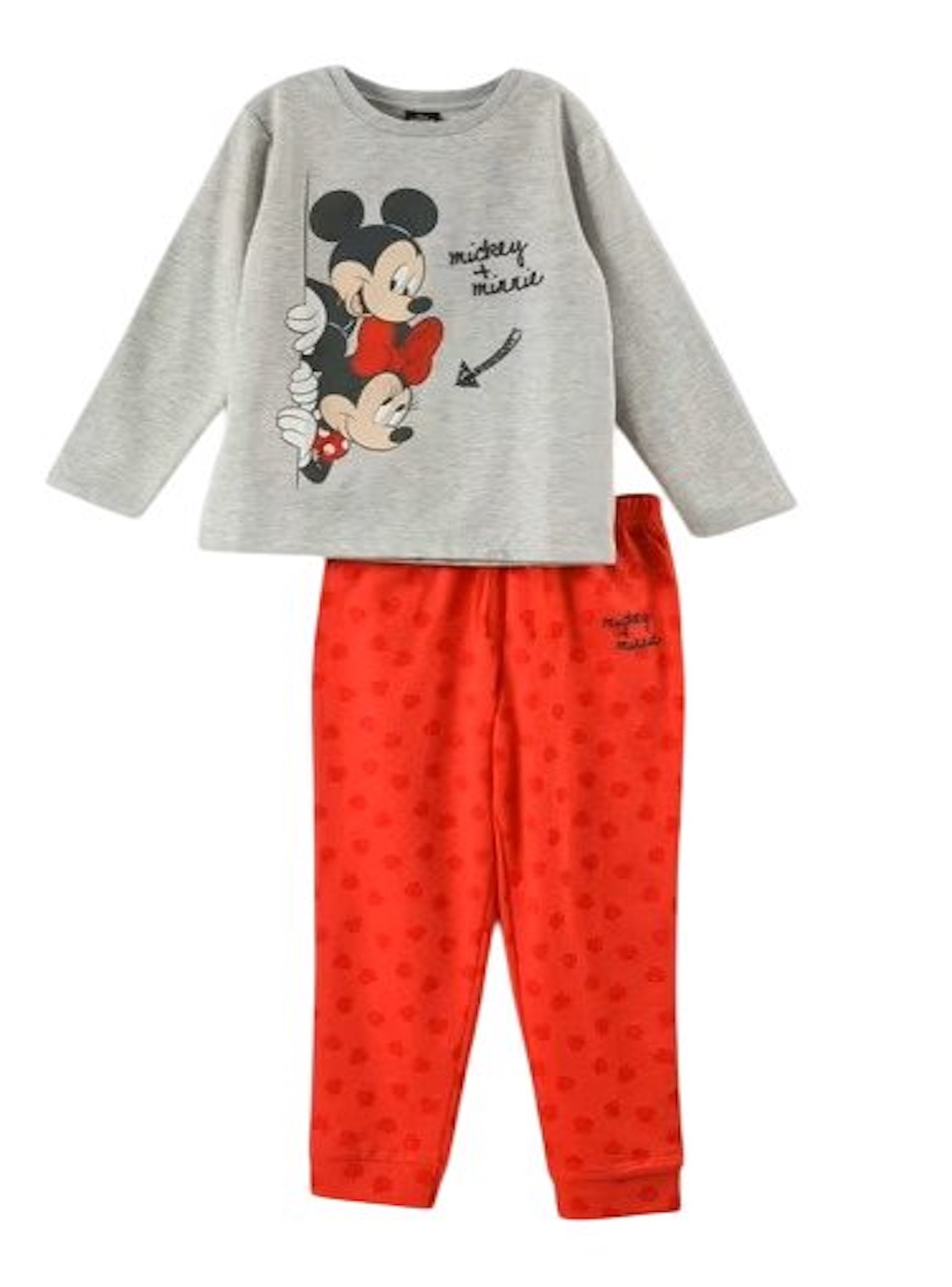 Pijama Mickey y Minnie - Tallas 4, 6 y 8