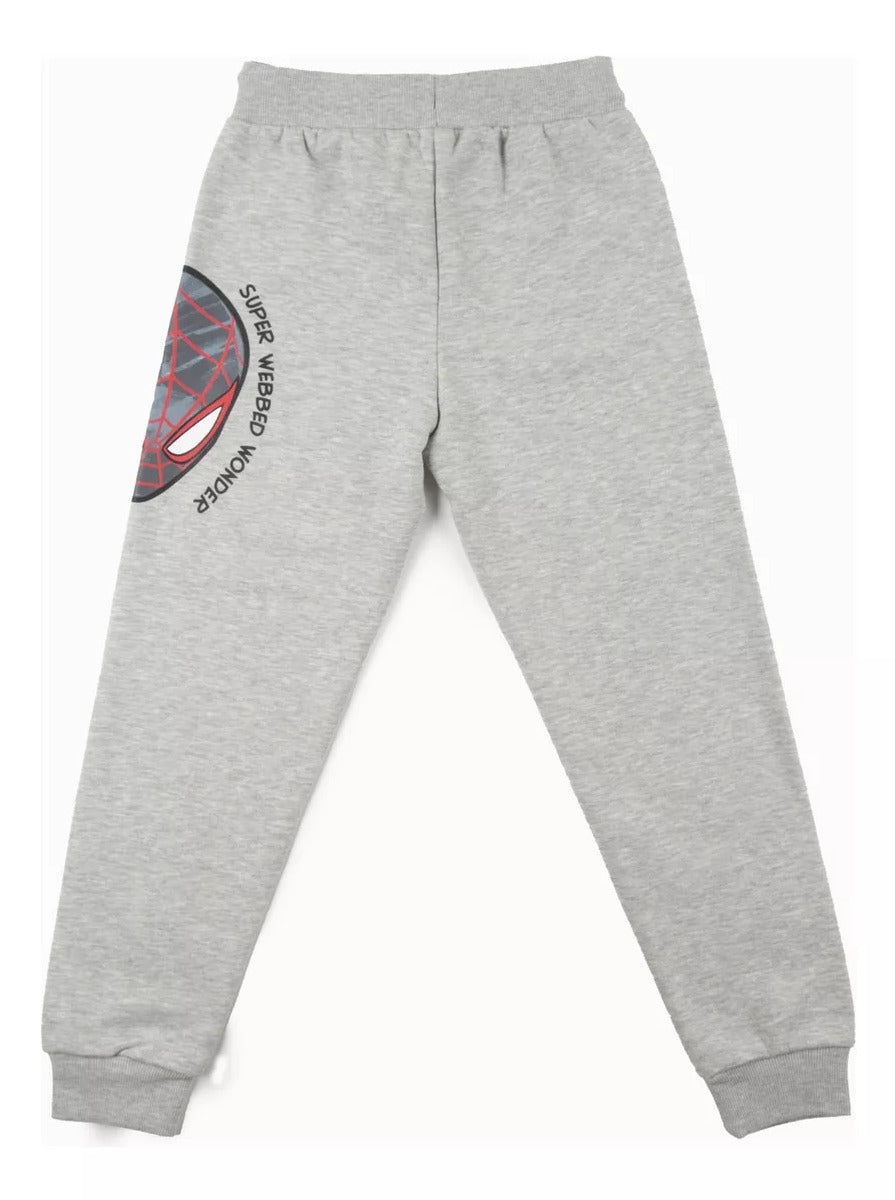 Pantalón de buzo Spiderman Miles Morales - Talla 6 y 8