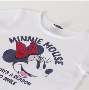 Polera Minnie Mouse - Talla 8