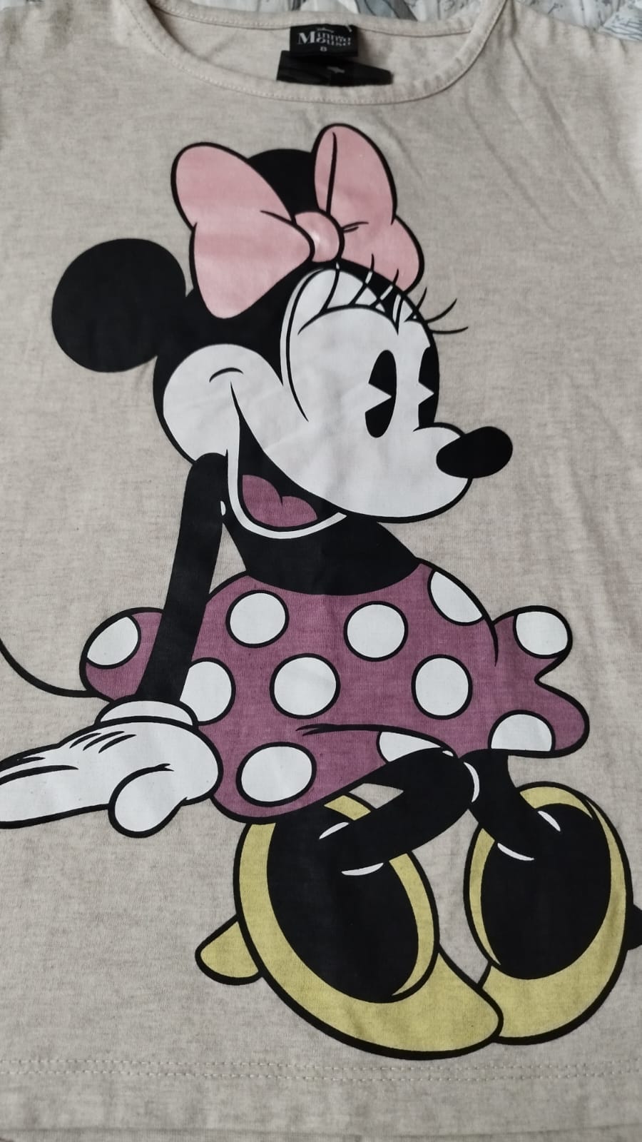 Polera Minnie Mouse - Talla 8