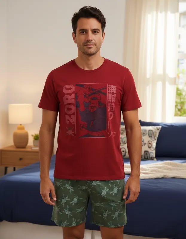 Pijama Zoro One Piece - Tallas S, M, L, XL y XXL