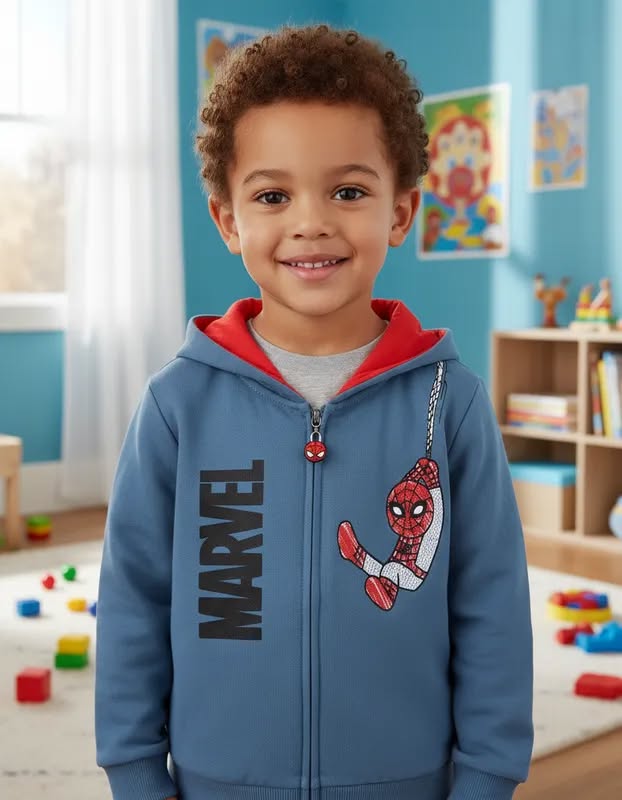 Poleron Spiderman - Talla 3