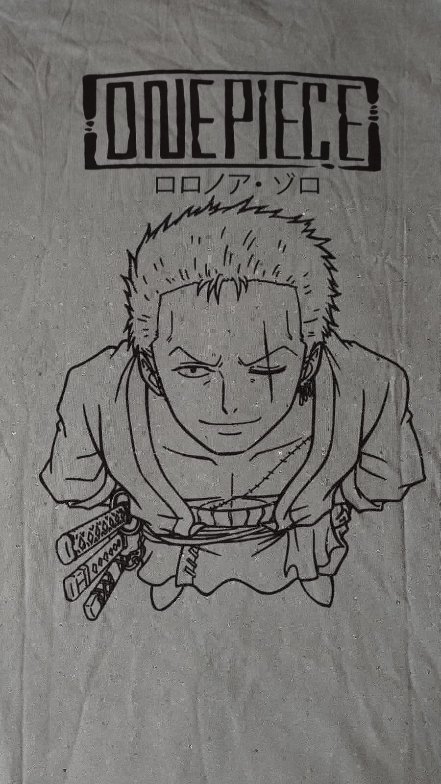 Polera One Piece Zoro - Talla M