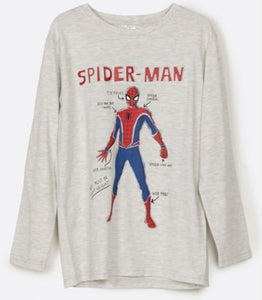 Polera Spiderman - Talla 8
